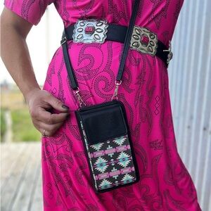 Forever Aztec Phone Wallet bag